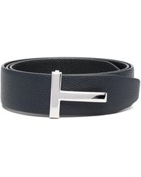 Tom Ford - Cintura reversibile con logo - Lyst