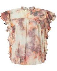 Isabel Marant - Daliyane Ruffled Blouse - Lyst
