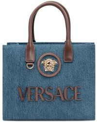 Versace - Borsa Tote Con Testa Di Medusa - Lyst