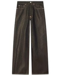KENZO - Wide-Leg Jeans With Cuffs - Lyst