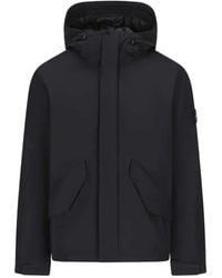 Stone Island - Logo-Patch Hooded Sweatshirt - Lyst