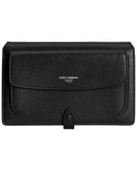 Dolce & Gabbana - Calfskin Shoulder And Crossbody Bag - Lyst