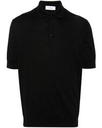 Lardini - Polo Shirt With Embroidery - Lyst
