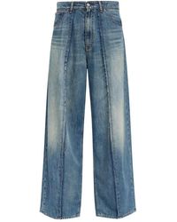 MM6 by Maison Margiela - Jeans With Inserts - Lyst