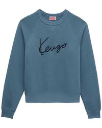 KENZO - Logo Sweatshirt - Lyst