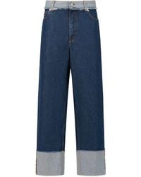 Marni - Cuffed Jeans - Lyst