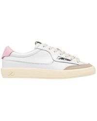 Autry - Windscape Low Leather And Fairy Tale Sneakers - Lyst