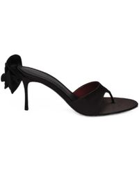 Magda Butrym - Thong Sandals With Rosette Detail - Lyst