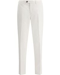 Brunello Cucinelli - Pantaloni Sartoriali Con Pieghe - Lyst