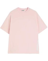 Jil Sander - Crew-Neck Cotton T-Shirt - Lyst