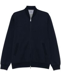 Brunello Cucinelli - Zip Up Sweatshirt - Lyst