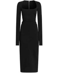 Dolce & Gabbana - Dolce & Gabbana Jersey Sheath Dress - Lyst