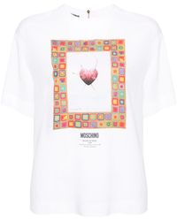 Moschino - Blouse With Print - Lyst