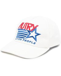 Autry - Baseball Cap With Embroidered Logo - Lyst