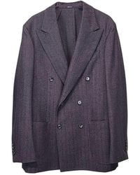 Sartorio Napoli - Double-Breasted Jacket - Lyst