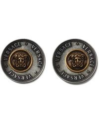 Versace - Icon Coins Earrings - Lyst