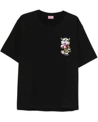 KENZO - Embroidered T-Shirt - Lyst