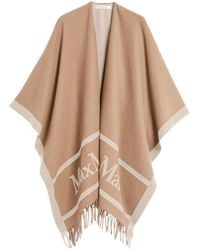 Max Mara - Fringed Poncho - Lyst