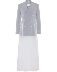 Maison Margiela - Long-Sleeved Midi Dress - Lyst