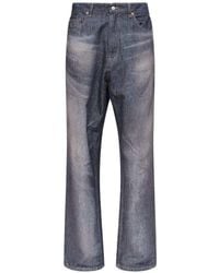 MM6 by Maison Margiela - Faded-Effect Jeans - Lyst