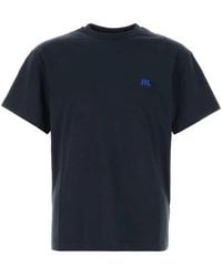 Jil Sander - T-Shirt With Embroidered Logo - Lyst