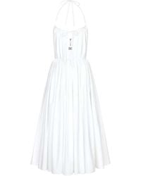 Dolce & Gabbana - Dolce & Gabbana Halter-Neck Dress - Lyst