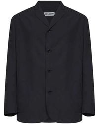 Jil Sander - Single-Breasted Boxy Jacket - Lyst
