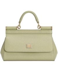 Dolce & Gabbana - Sicily Small Leather Handbag - Lyst
