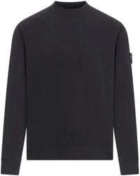 Stone Island - Ghost Badge Crewneck Sweatshirt - Lyst