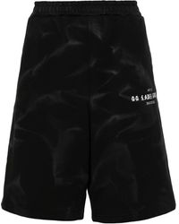 44 Label Group - Shorts With Lightened Effect - Lyst