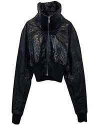 Rick Owens - Padded Leather Bomber Jacket - Lyst
