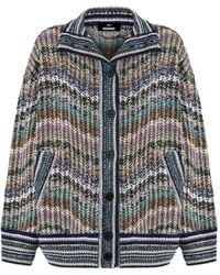 Missoni - Zigzag-Pattern Cardigan - Lyst