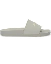 Palm Angels - Slide Sandals With Embossed Logo - Lyst
