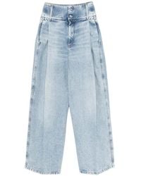 Sportmax - Pleated Jeans - Lyst