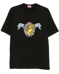 KENZO - Leaping Tiger Print T-Shirt - Lyst