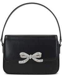Self-Portrait - Baguette Micro Leather Shoulder Bag - Lyst