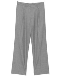 Lardini - Wide-Leg Pleated Trousers - Lyst