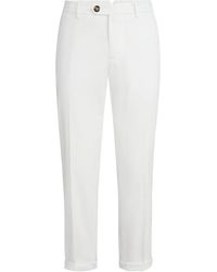 Brunello Cucinelli - Dyed Trousers - Lyst
