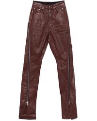 Rick Owens - Bolan Banana Jeans With Side Zip - Lyst