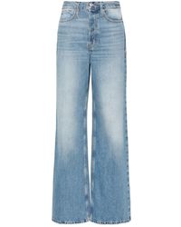 FRAME - The 1978 Straight Jeans With High Waist - Lyst