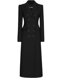 Dolce & Gabbana - Double-breasted Blazer-coat - Lyst