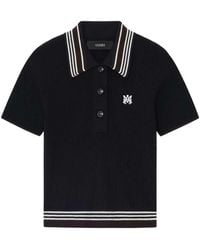 Amiri - Polo Con Dettaglio A Righe-Donna - Lyst