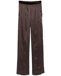 Tom Ford - Logo-Stripe Trousers - Lyst