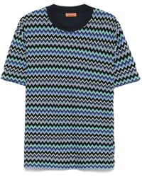 Missoni - Zigzag Print T-Shirt - Lyst