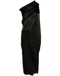 Rick Owens - Athena Arrowhead One-Shoulder Midi Dress - Lyst
