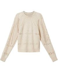 Isabel Marant - Luce Wool And Cotton Sweater - Lyst