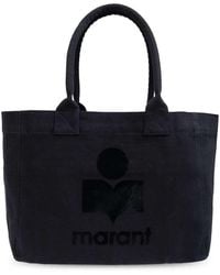 Isabel Marant - Yenky Zipped Canvas Tote - Lyst