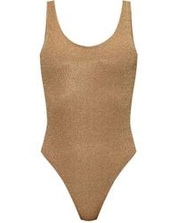 Oséree - Lumiere Lurex Sporty Maillot - Lyst