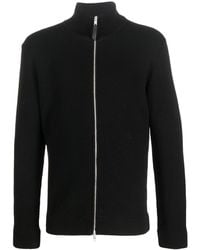 Maison Margiela - Ribbed Knit Cardigan With Zip - Lyst