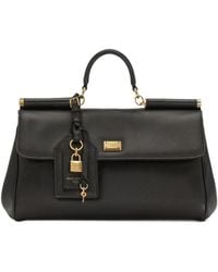 Dolce & Gabbana - Hand Bag 'my Sicily' In Calf Leather - Lyst